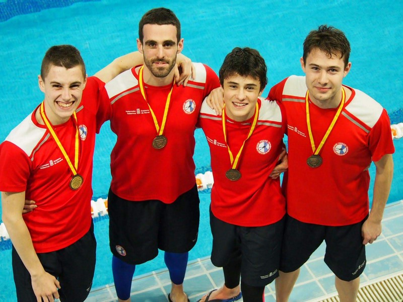 Cuarta plaza para Navarra en el Campeonato de España Absoluto de Natación con Aletas y Velocidad en Inmersión por CCAA