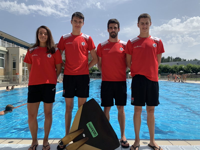 Cinco navarros camino del Mundial de Nataci&oacute;n con Aletas