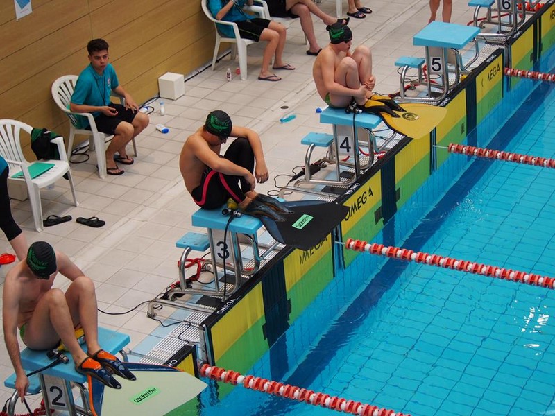 Finalizó el Campeonato Navarro de Natación con Aletas