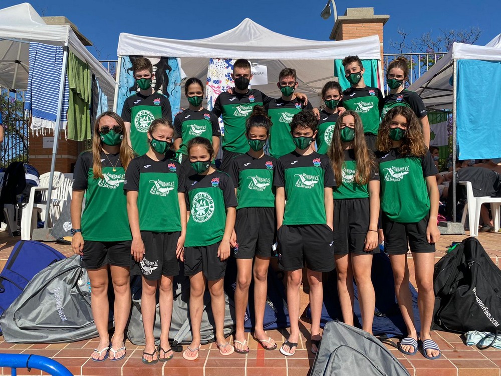 Natación con Aletas: Los clubes navarros en el "Top 5" nacional Infantil y Cadete