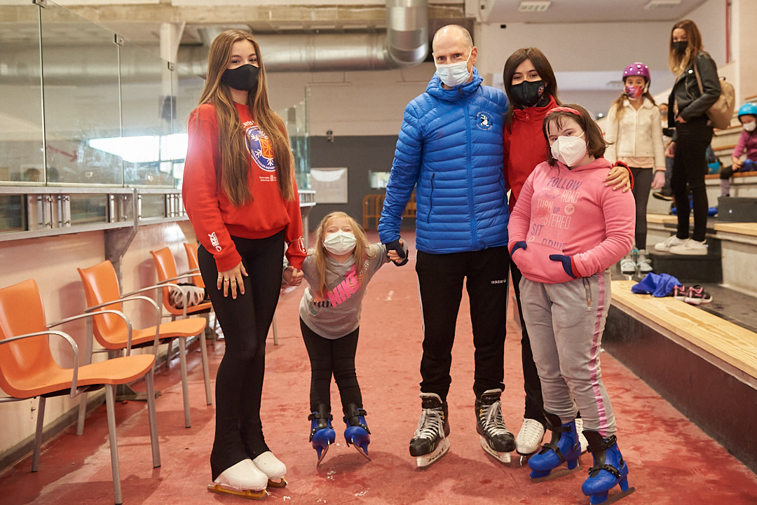 1era clase patinaje sobre hielo inclusivo