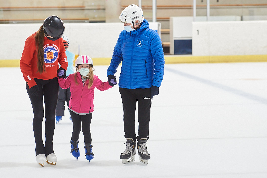 1era clase patinaje sobre hielo inclusivo