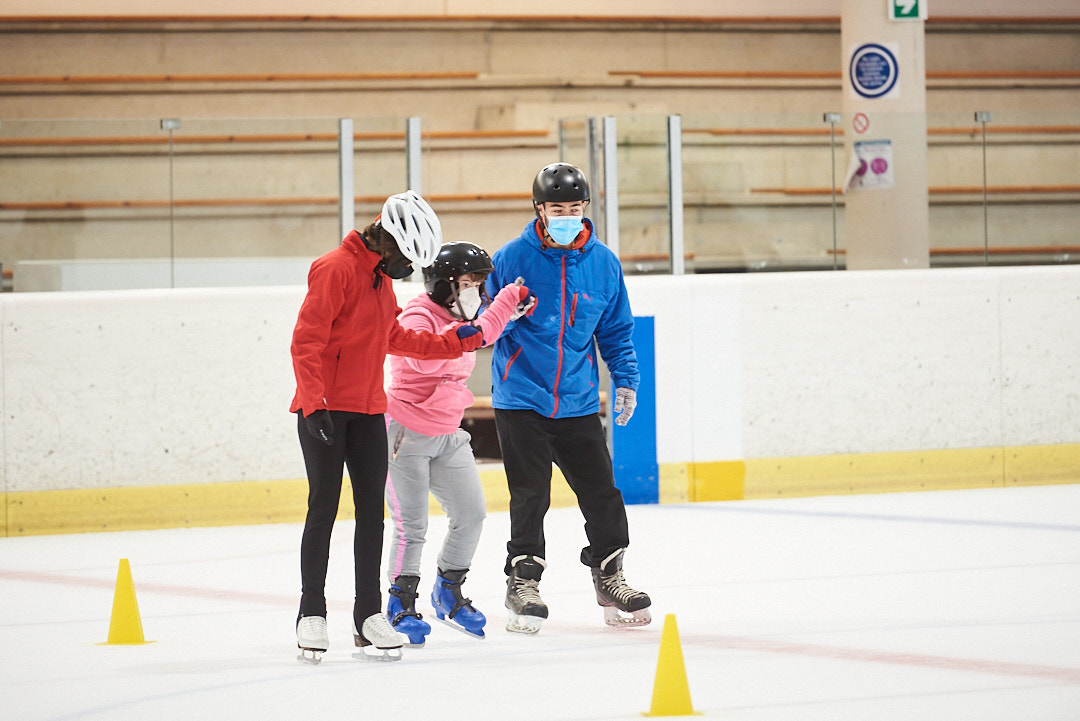 1era clase patinaje sobre hielo inclusivo