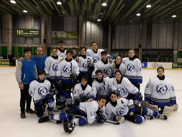 Doble victoria del Club Hielo Huarte en Valdemoro