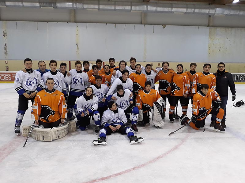Intenso fin de semana de Hockey sobre Hielo en Huarte