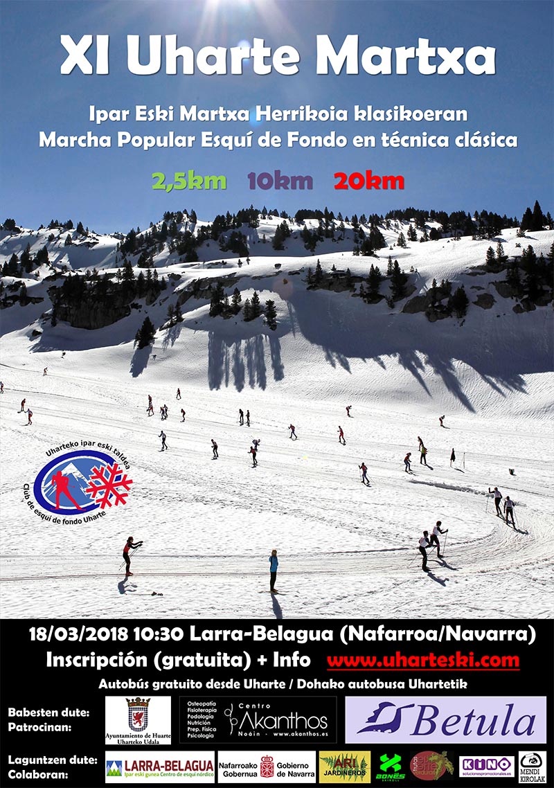 XI Marcha Popular de Esqu&iacute; de Fondo Huarte