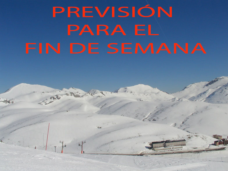 Previsi&oacute;n para el Fin de Semana