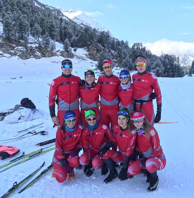 Trabajando en el puente foral