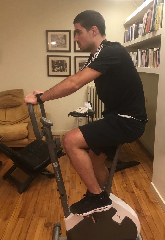 #yoentrenoencasa con Ander Zamora