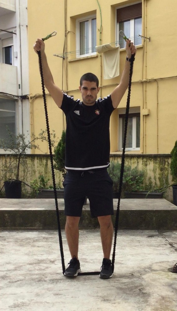 #yoentrenoencasa con Ander Zamora