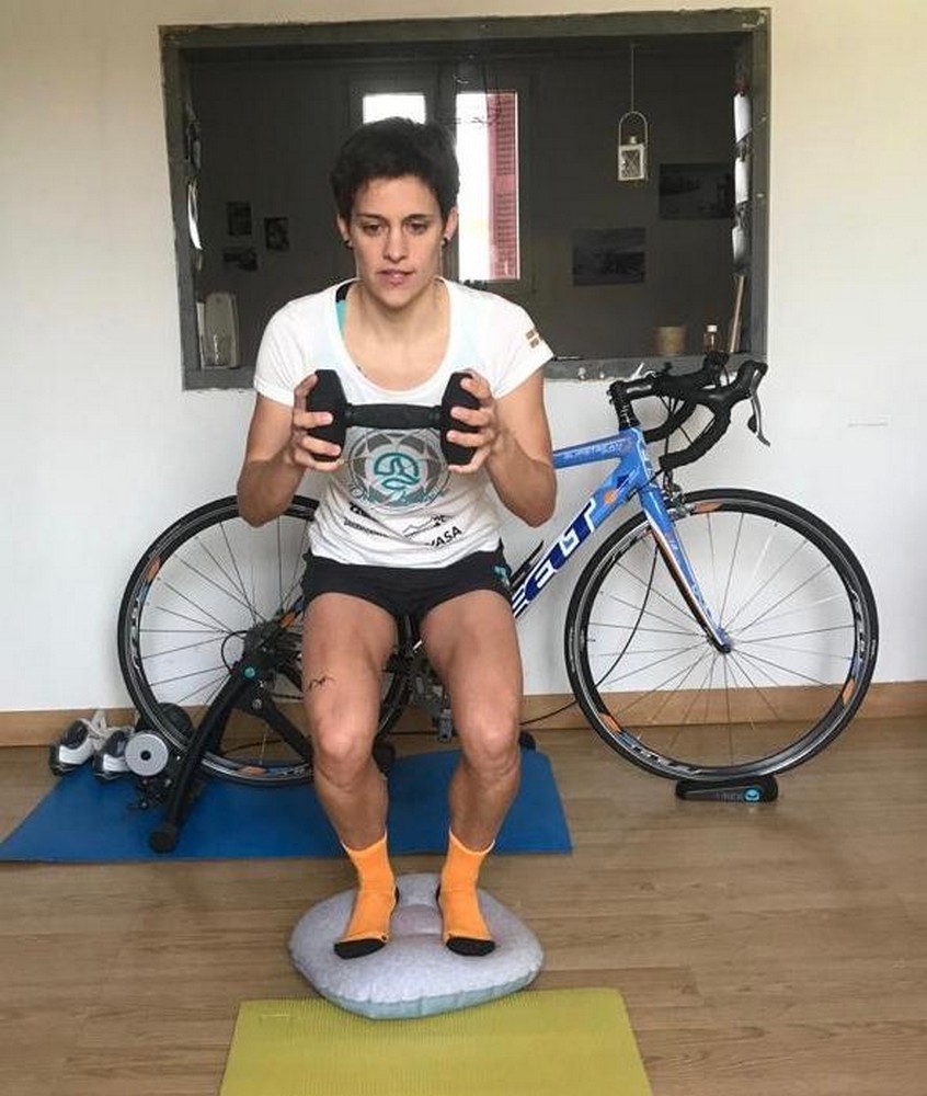 #yoentrenoencasa con Sarah Ugarte