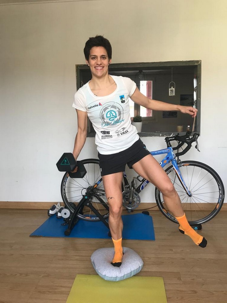 #yoentrenoencasa con Sarah Ugarte