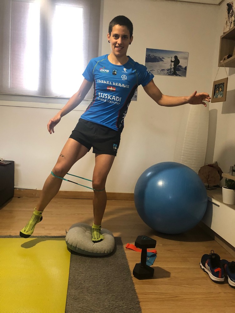 #yoentrenoencasa con Sarah Ugarte