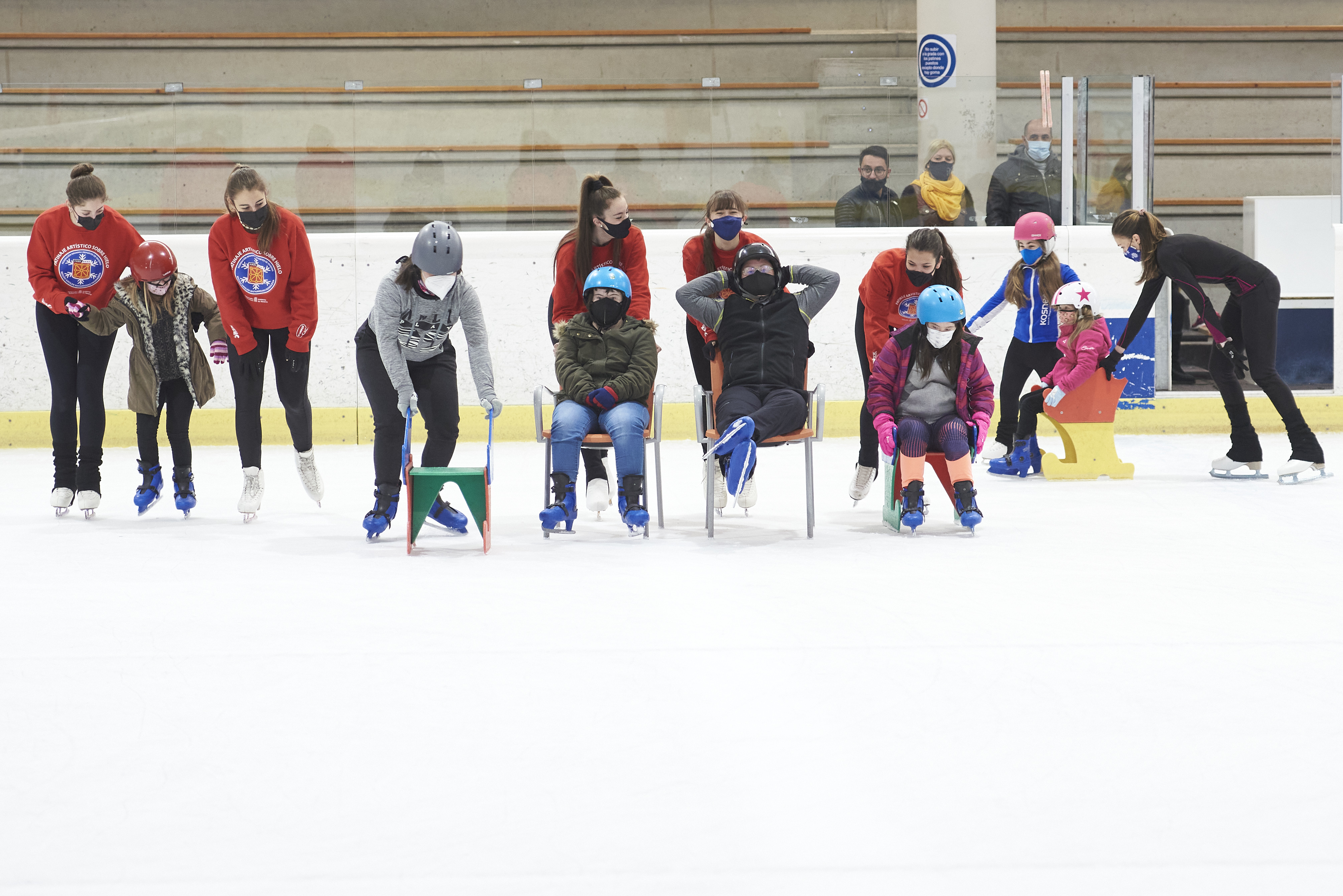 1era Jornada de patinaje sobre hielo inclusivo - Down Navarra