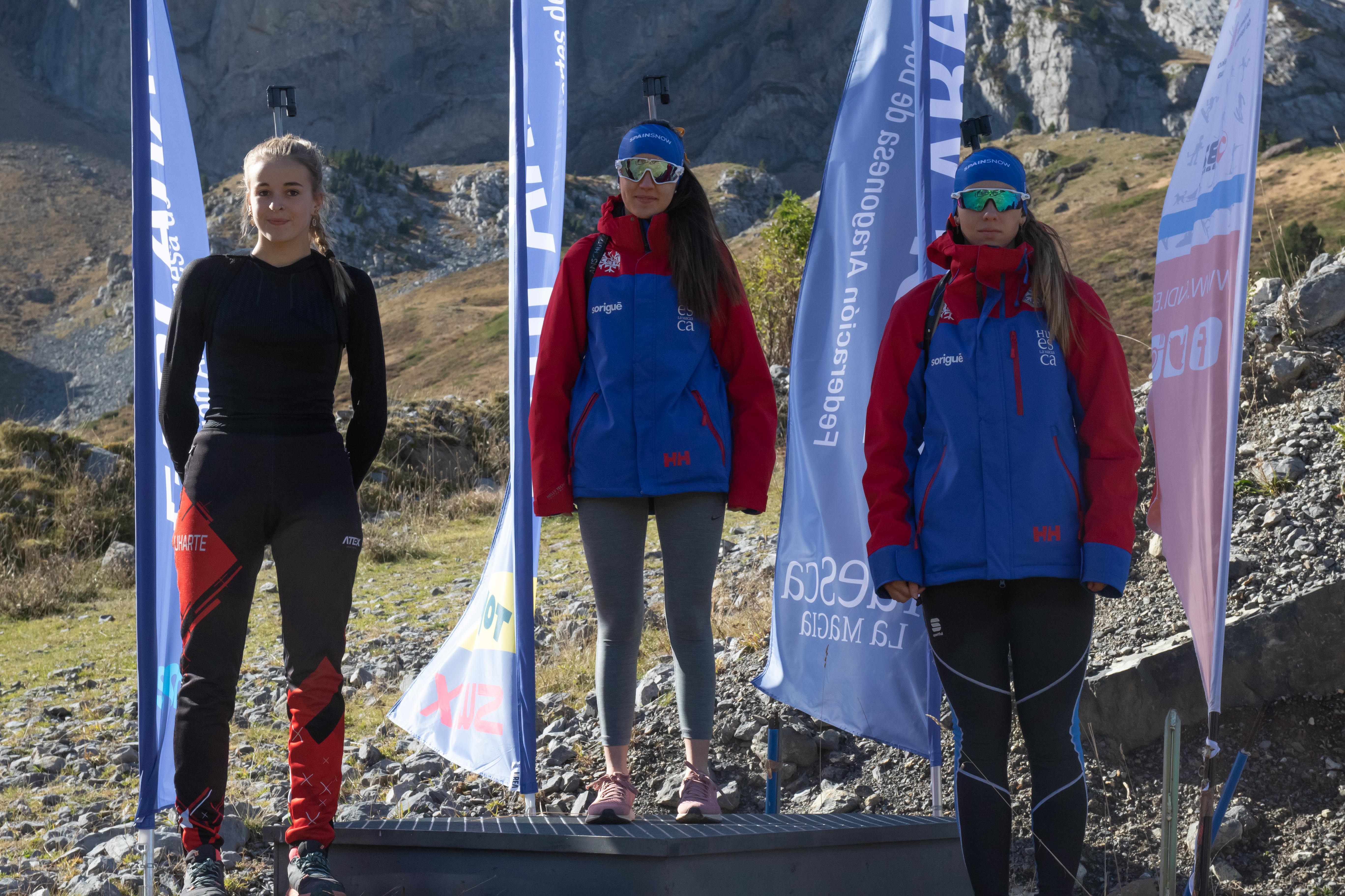 Candanchú acogió el Campeonato Navarro de Biathlón
