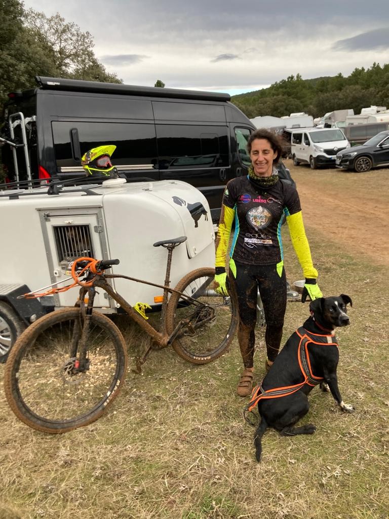 Tres podios navarros en el Campeonato de España de Mushing Tierra