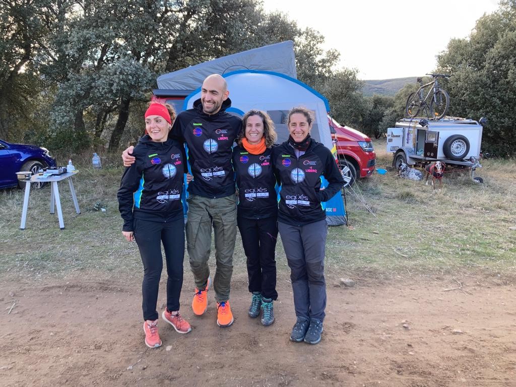 Tres podios navarros en el Campeonato de España de Mushing Tierra