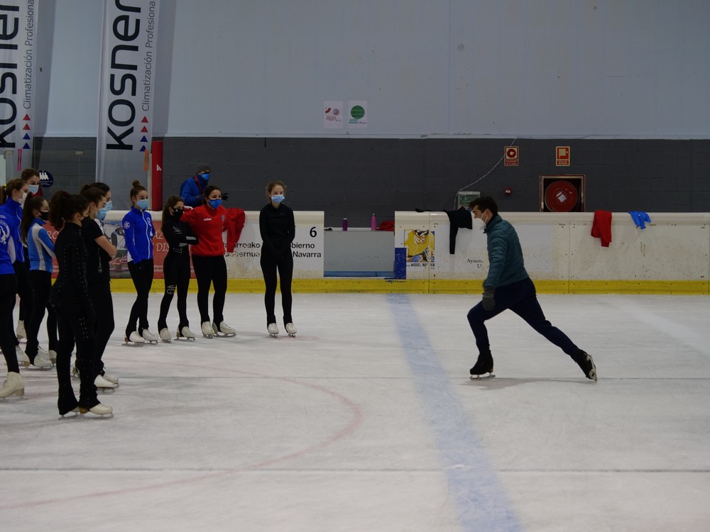 Master Class inclusiva de Javier Fernández: "Todos los deportes deben ser para todos"
