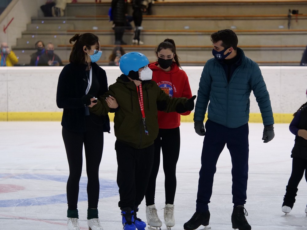 Master Class inclusiva de Javier Fern&aacute;ndez: &quot;Todos los deportes deben ser para todos&quot;