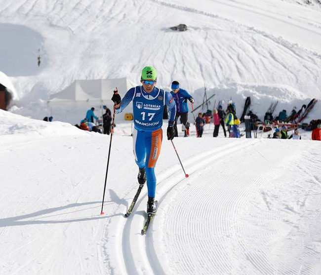 Manex Salsamendi, del Pirineos del Roncal, al Mundial de Esqu&iacute; de Fondo