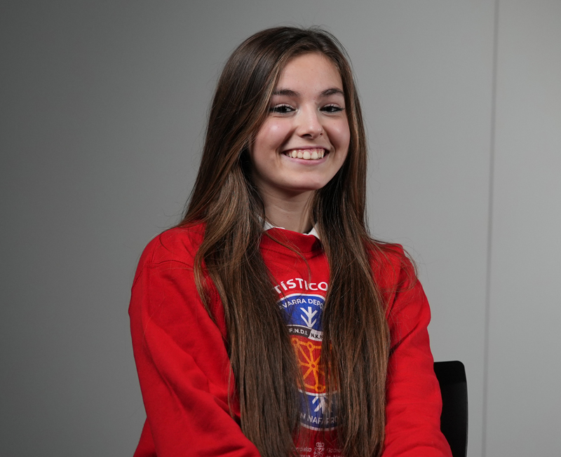 Marina Potoc: &quot;intento ser una patinadora diferente&quot;