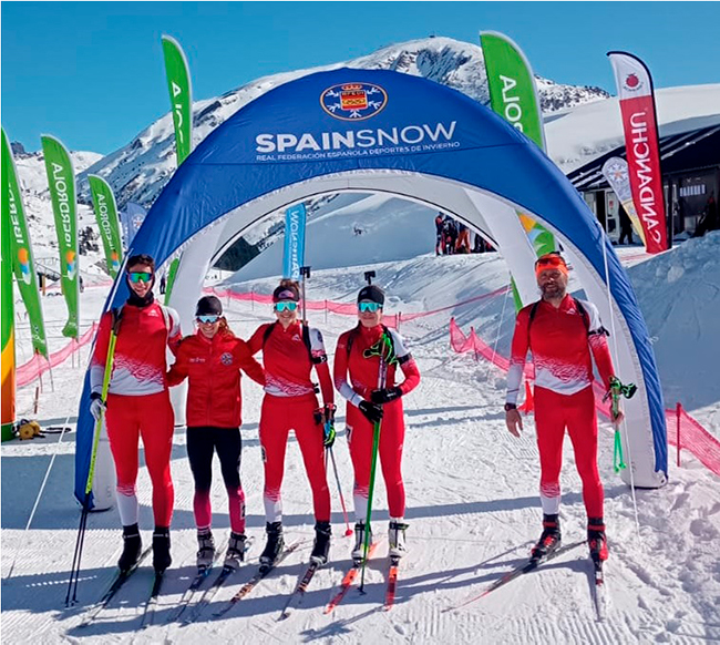 Bronce para Navarra en el Campeonato de Espa&ntilde;a de Biatl&oacute;n