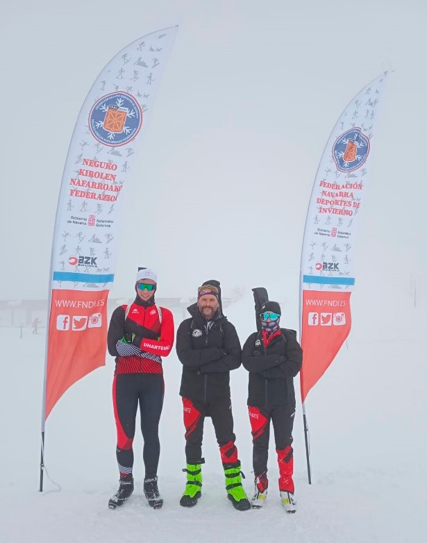 Los nuevos biathletas de la federaci&oacute;n navarra se estrenan en la competici&oacute;n