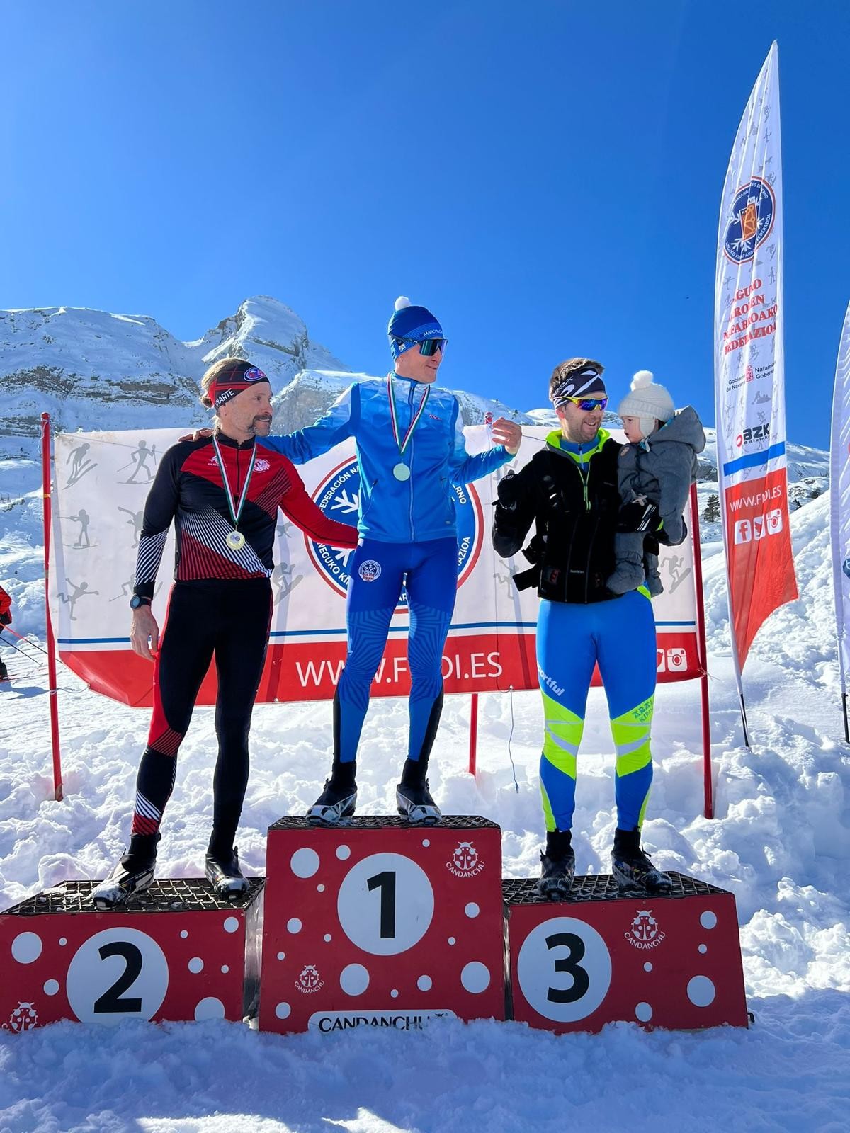 Candanchú acogió los Campeonatos Navarros de Esquí de Fondo