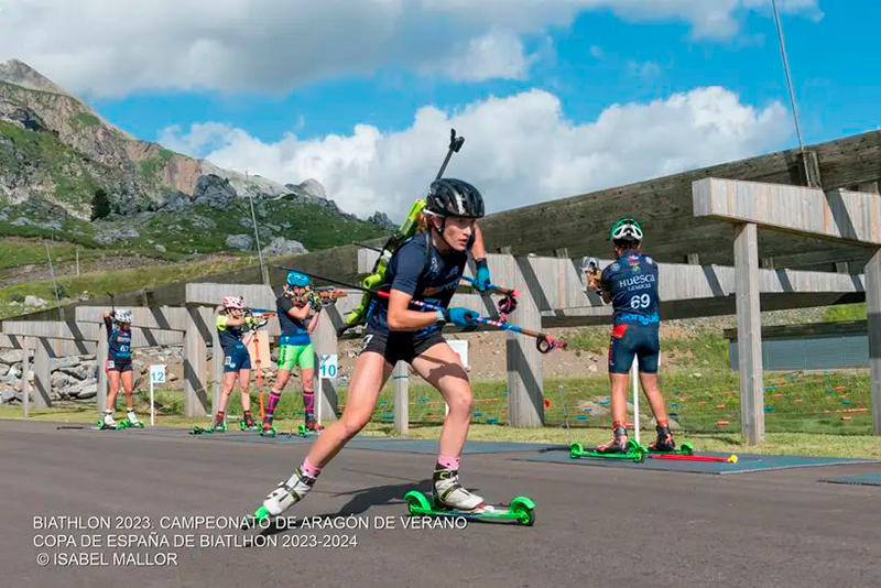 Irati Cuadrado convocada para el Campeonato  del Mundo de Biathlon de  Verano.