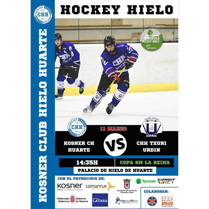 El Kosner Club Hielo Huarte se queda fuera de la Copa de la Reina