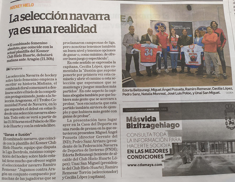 La prensa se hace eco del debut de la Selecci&oacute;n Femenina de Hockey