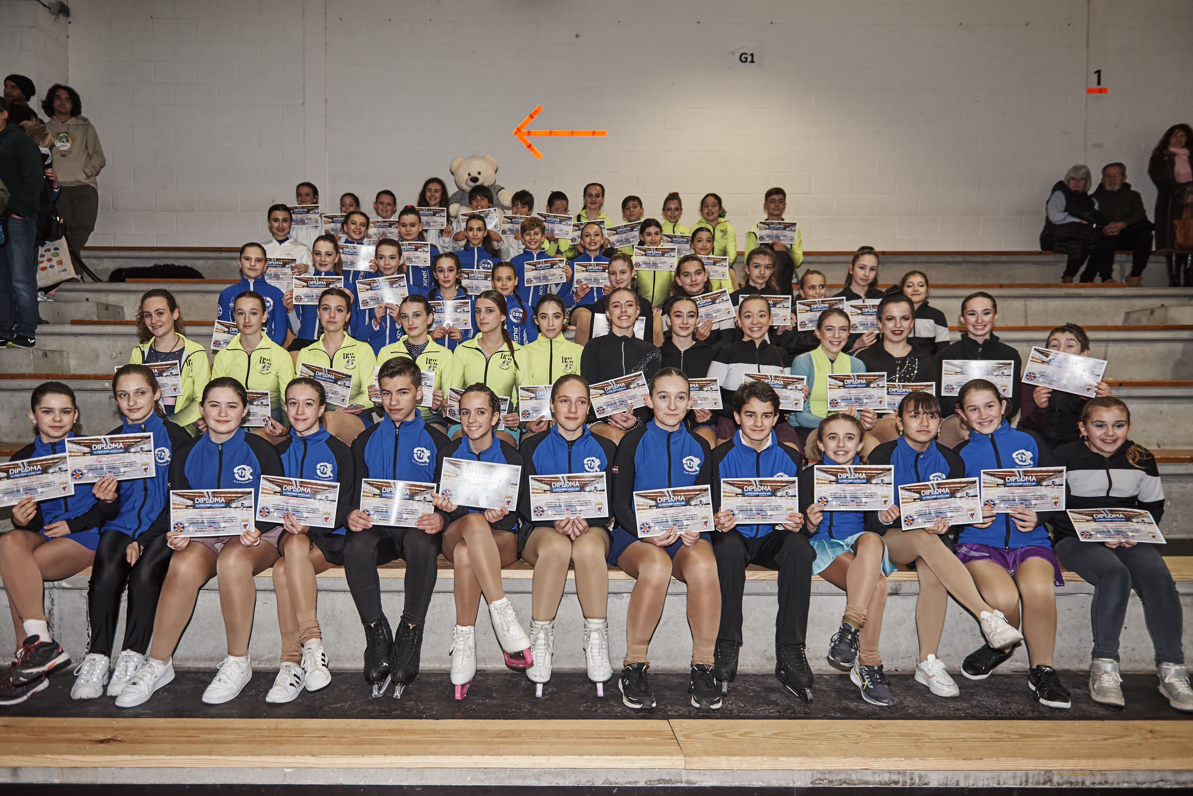 Campeonato Navarro Escolar 2022-23 Patinaje Art&iacute;stico