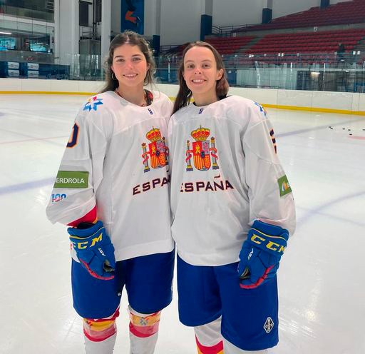 Doble plata navarra en el Campeonato del Mundo Femenino de Hockey Hielo