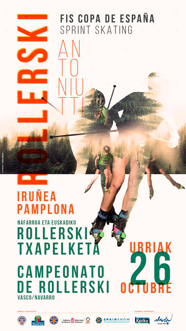 Campeonatos Navarros y de Euskadi de Rollerski Sprint