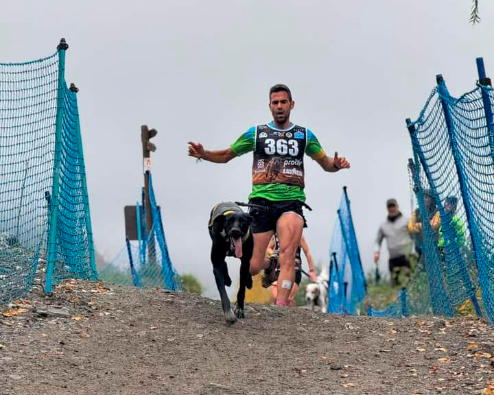 Dos navarros en el Campeonato del Mundo de Canicross