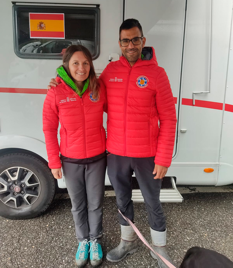 Dos navarros en el Campeonato del Mundo de Canicross