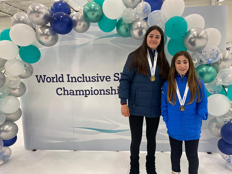 Dos medallas para Navarra en el Campeonato del Mundo de Patinaje Inclusivo