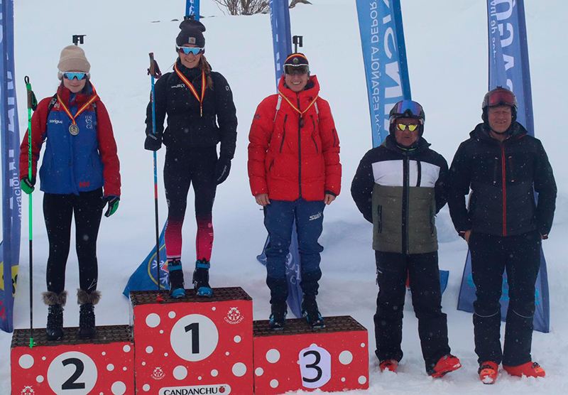 Irati Cuadrado, Campeona de Espa&ntilde;a de Biatl&oacute;n