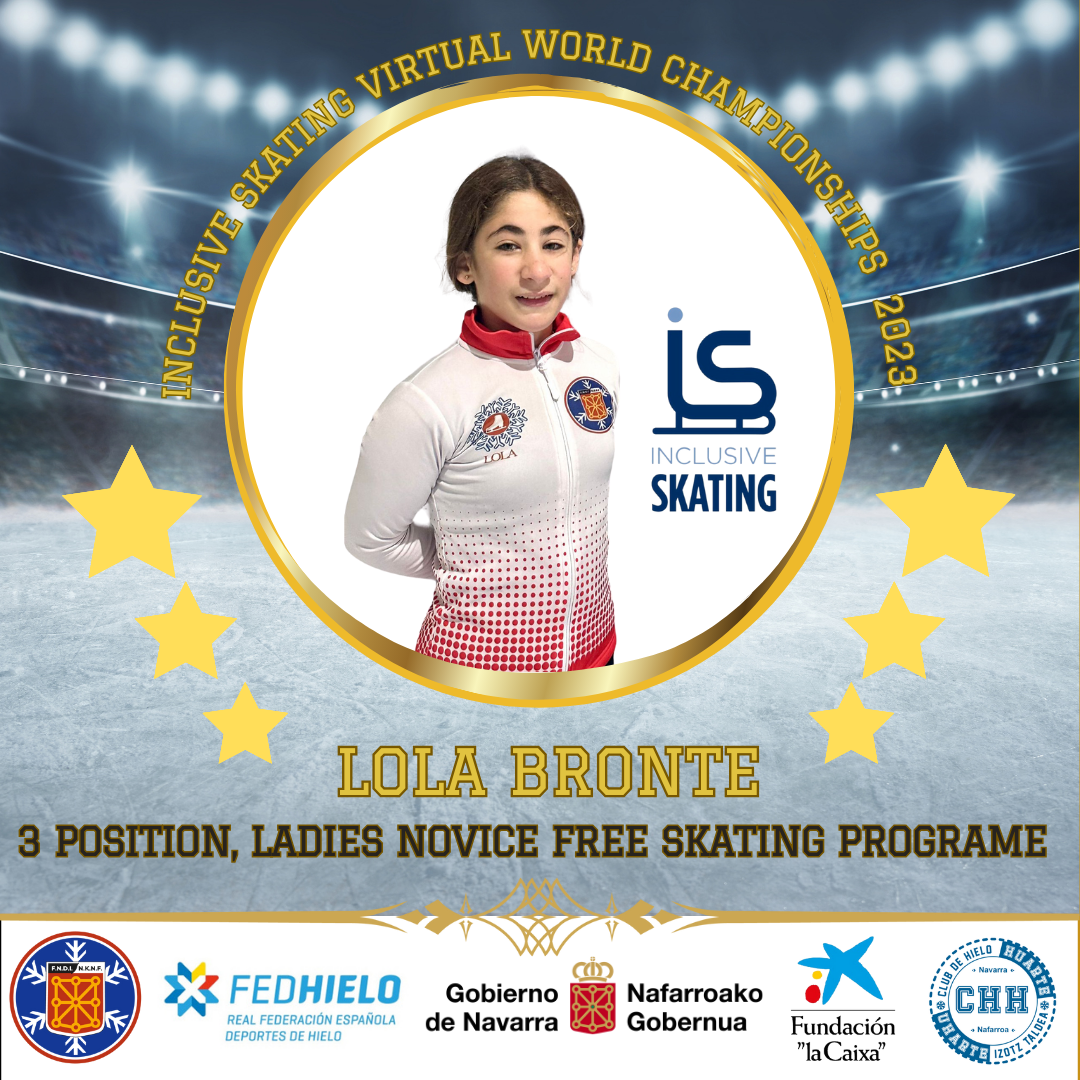 Lola Bronte -Inclusive Skating Virtual World Championships 2023