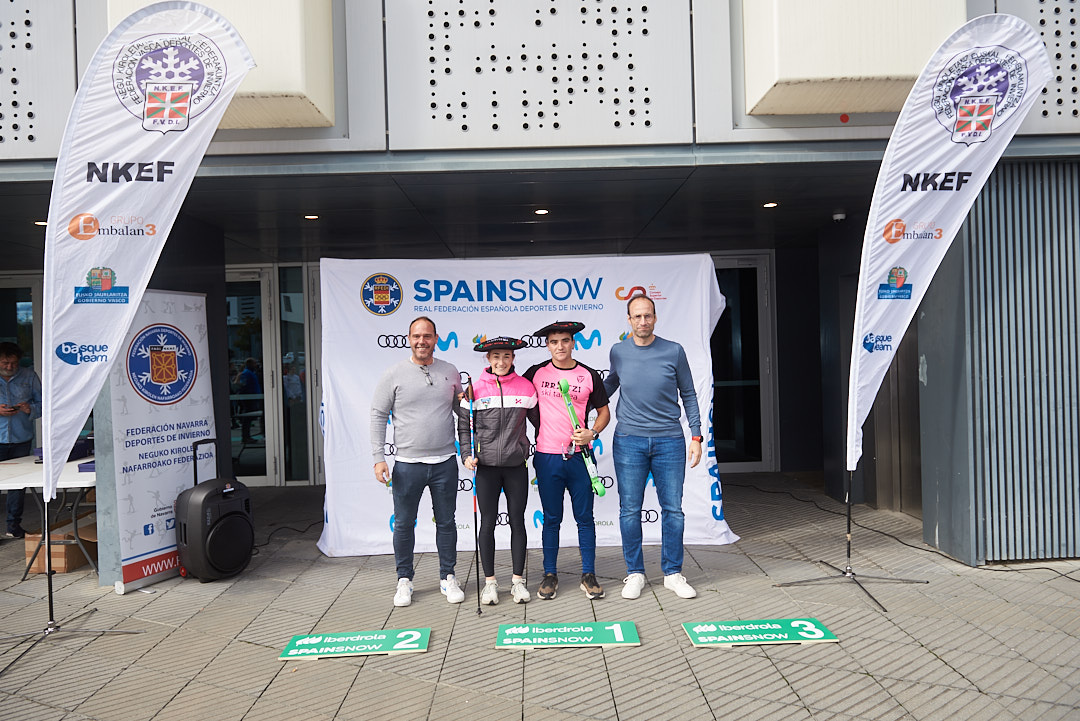 Sin sorpresas en la I Edición de los Campeonatos de Euskadi y Navarra de Rollerski