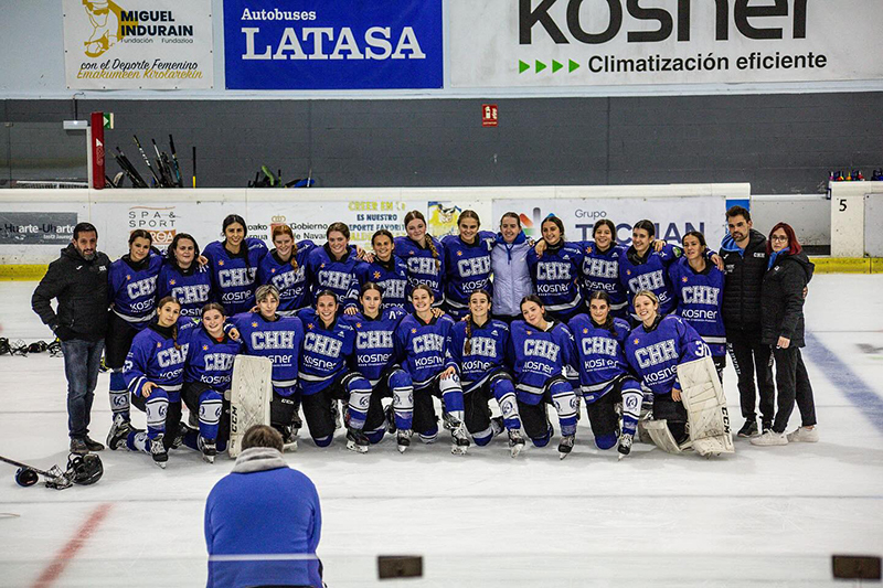 Gran comienzo del Kosner Club Hielo Huarte en la Liga Iberdrola