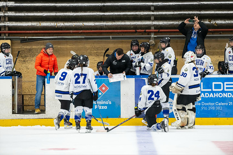 Mala jornada para el Kosner Club Hielo Huarte en las ligas nacionales