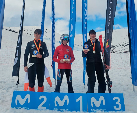 Doble medalla para Navarra en Baqueira Beret