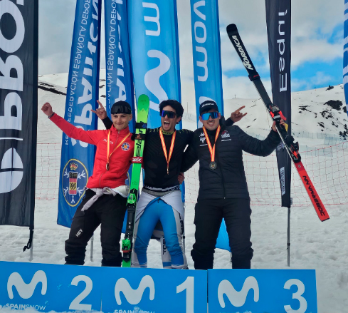 Doble medalla para Navarra en Baqueira Beret