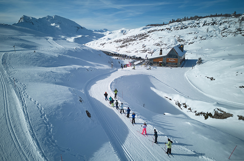 Manex Salsamendi y Maddalen Ruiz de Galarreta, campeones navarros de esqu&iacute; de fondo
