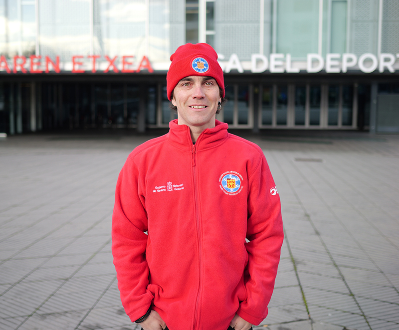 Un navarro hace historia en el Freeride