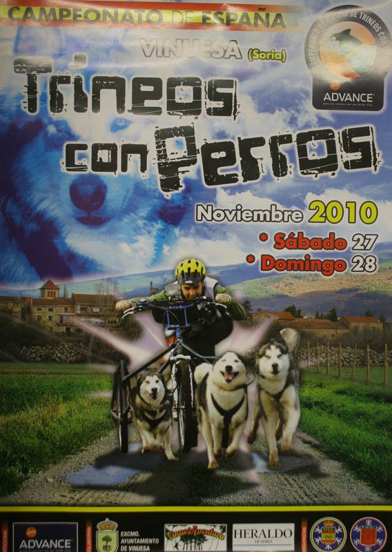 CAMPEONATO DE ESPA&Ntilde;A PERROS TRINEO TIERRA