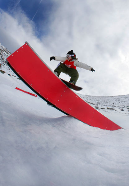 Cristina Morente campeona de España de Big Air y Slope Style