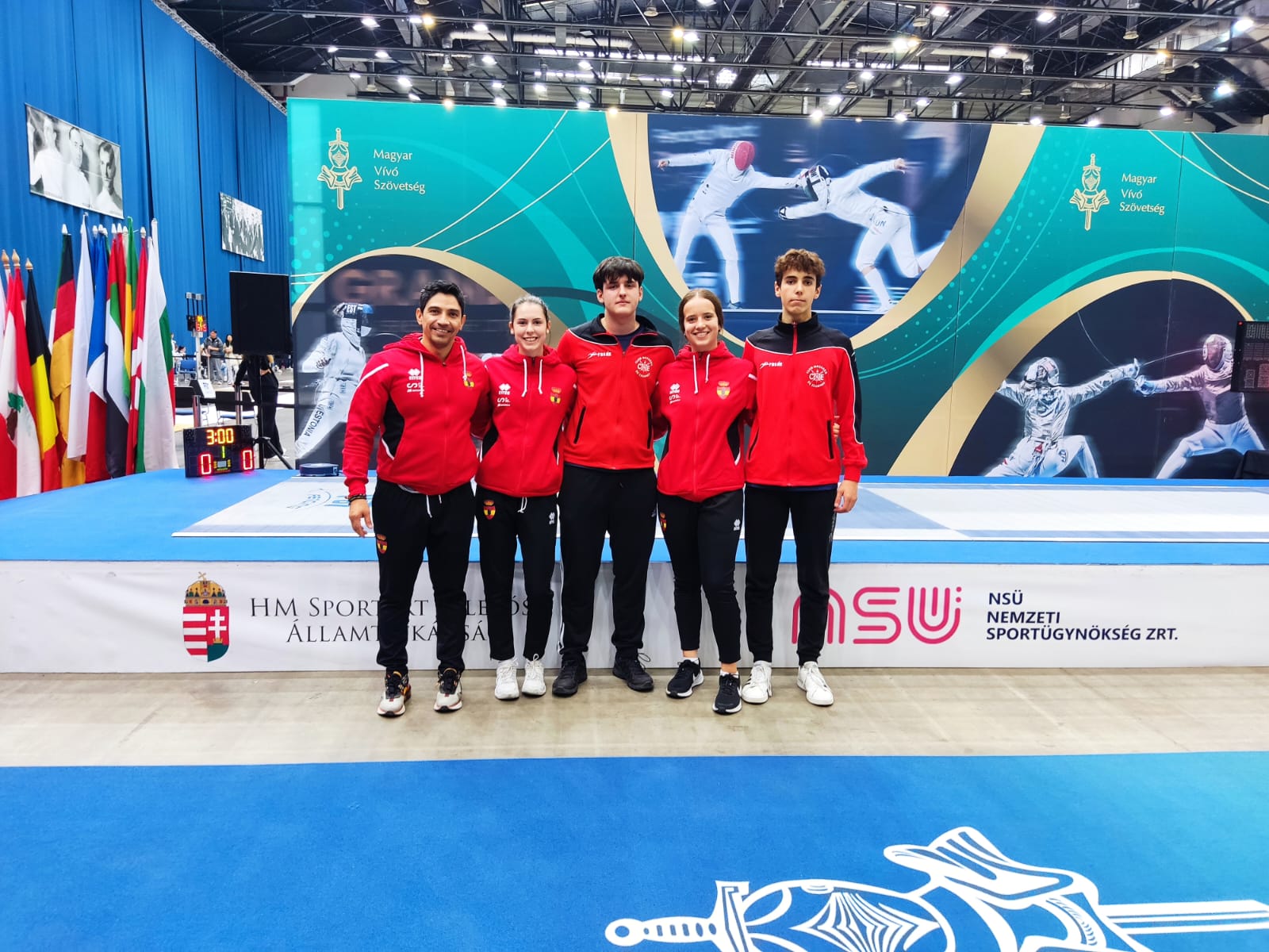 Buena experiencia para los navarros en la prueba del Circuito Cadete Europeo, celebrada este fin de semana en Budapest