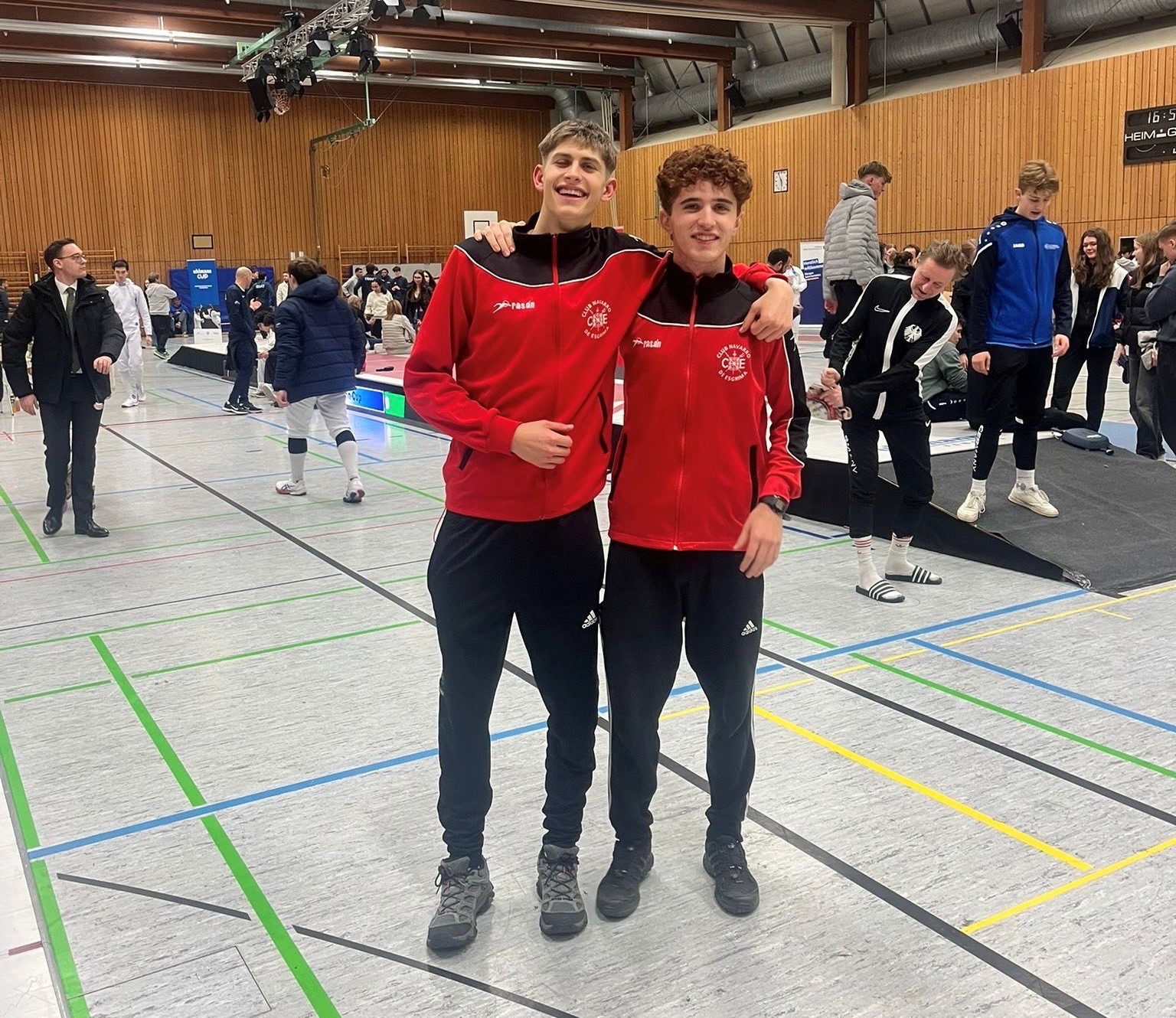 S&aacute;nchez y Urmeneta en el Circuito Europeo Sub-23